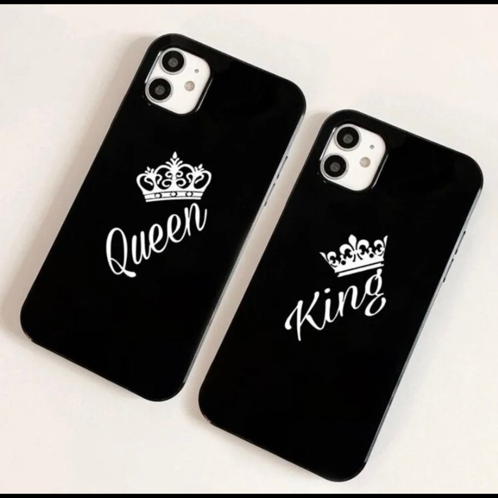 New iPhone 13 Pro 2pc King and Queen Cases